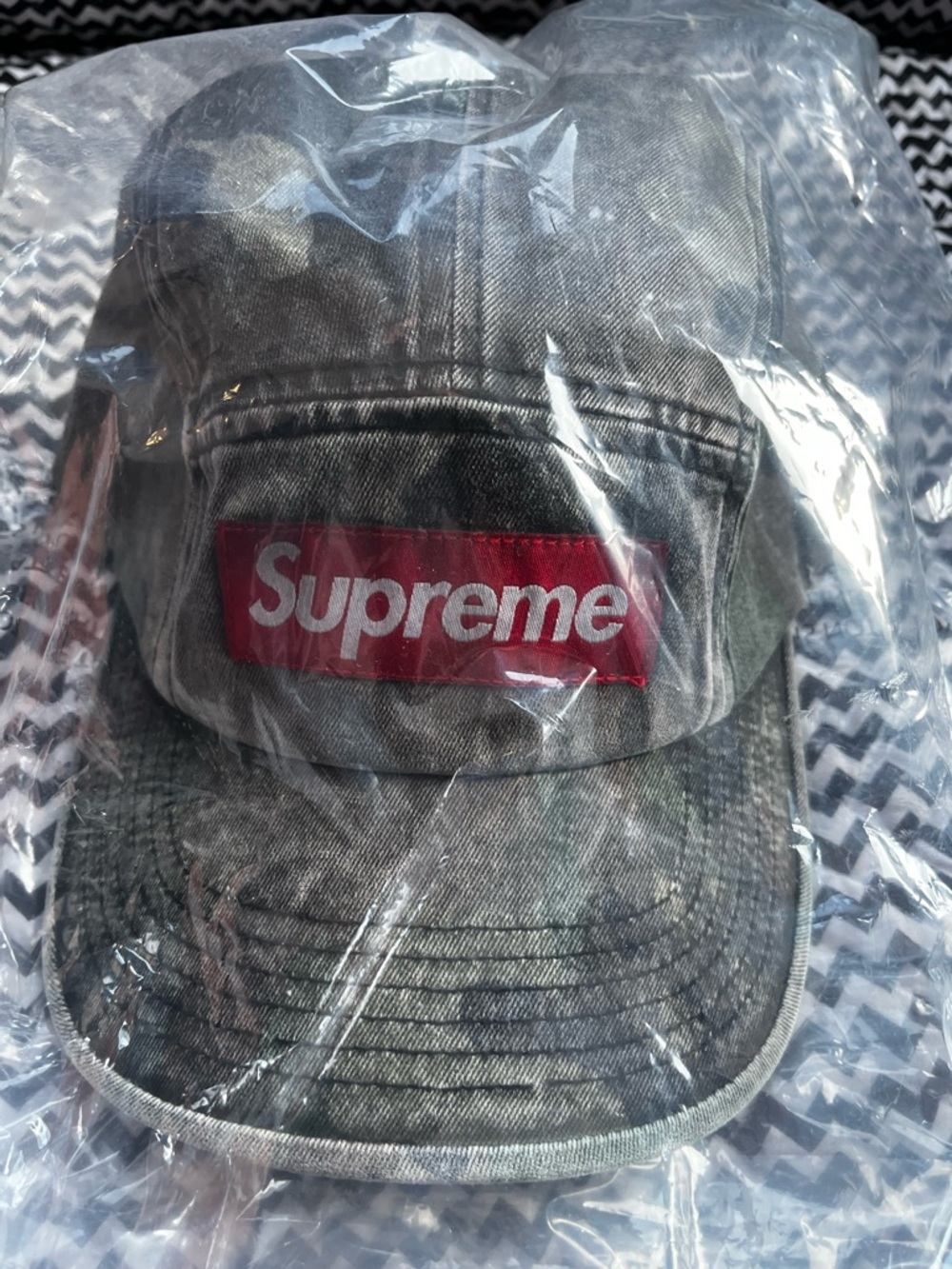 Supreme overdyed woodland camo camp hat ss26 brand new *SOLD OUT*